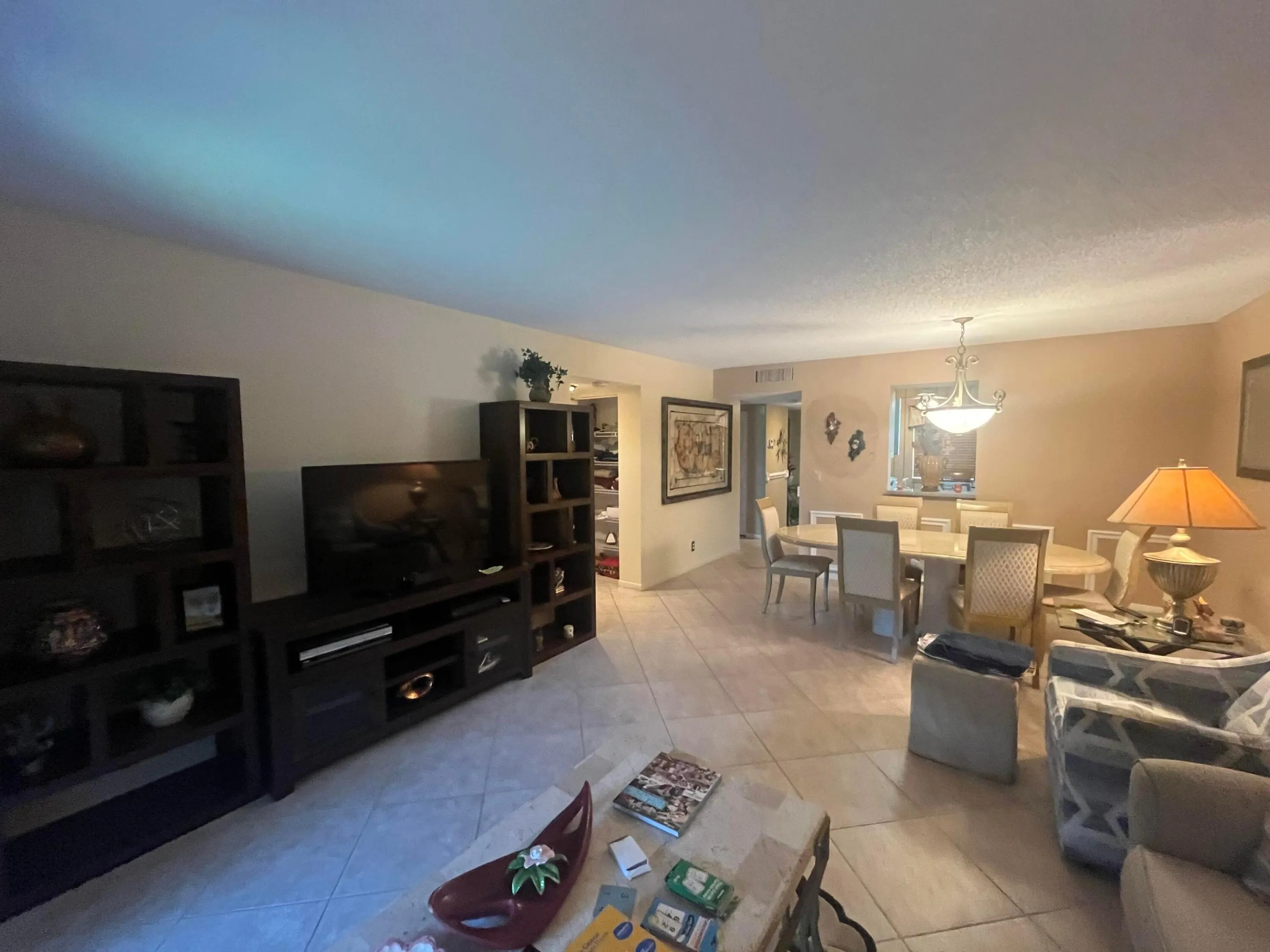 great room wide angle shot