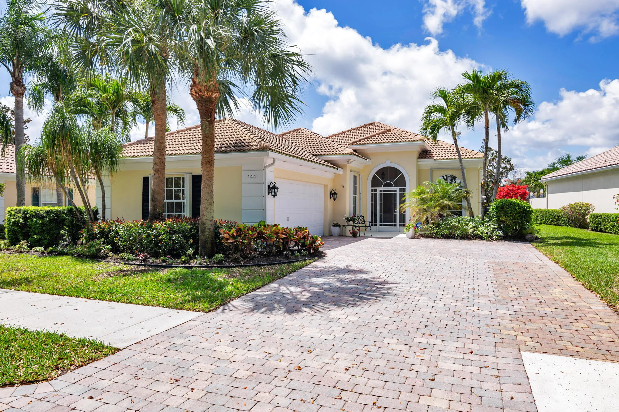 Side loading garage & expanded driveway, 2019 tile roof