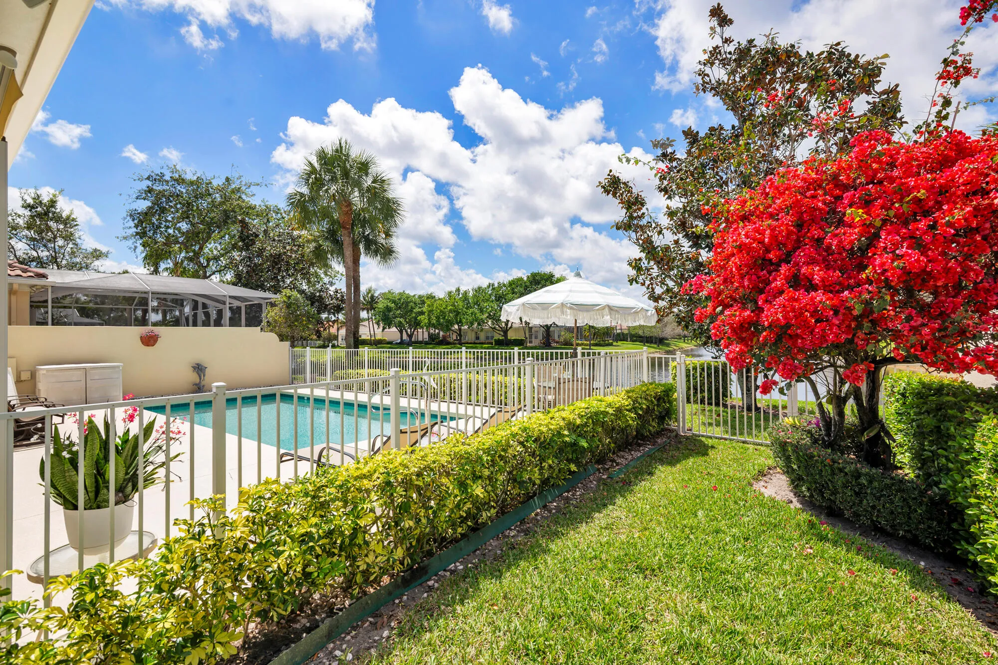 gorgeous landscaping & views