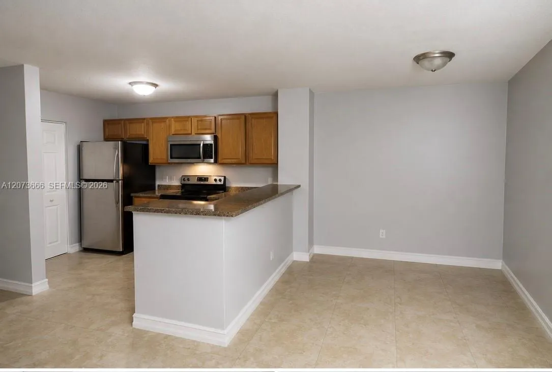 Kitchen and dining area