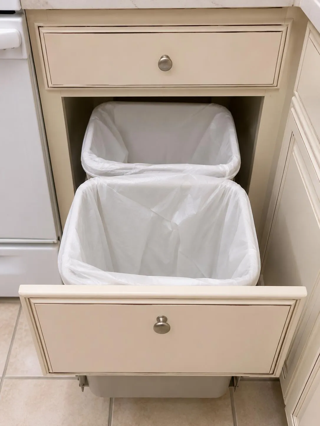 BUILT-IN WASTE BASKET