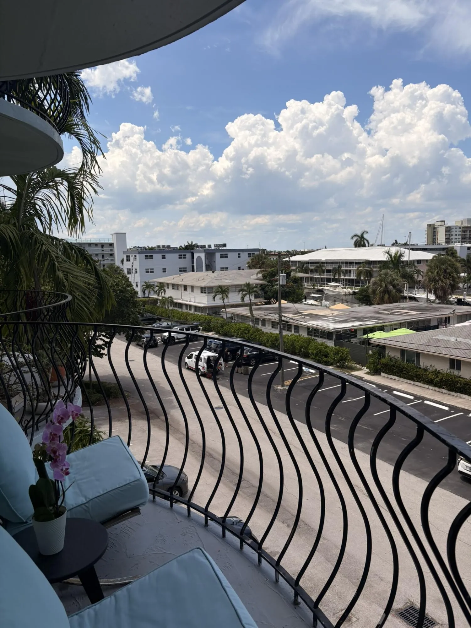 Balcony intercoastal view
