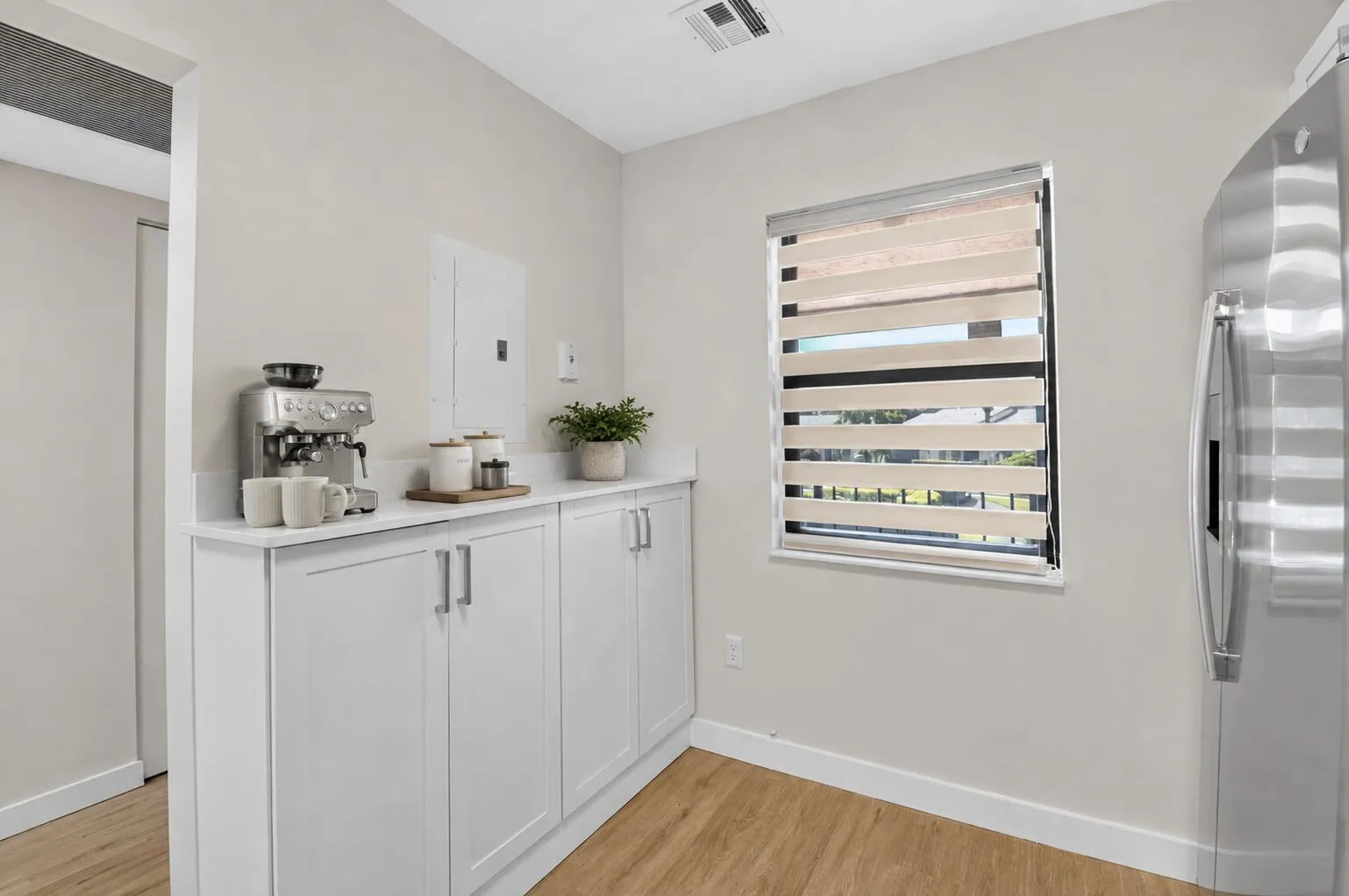 Kitchen -Partially Virtually Staged