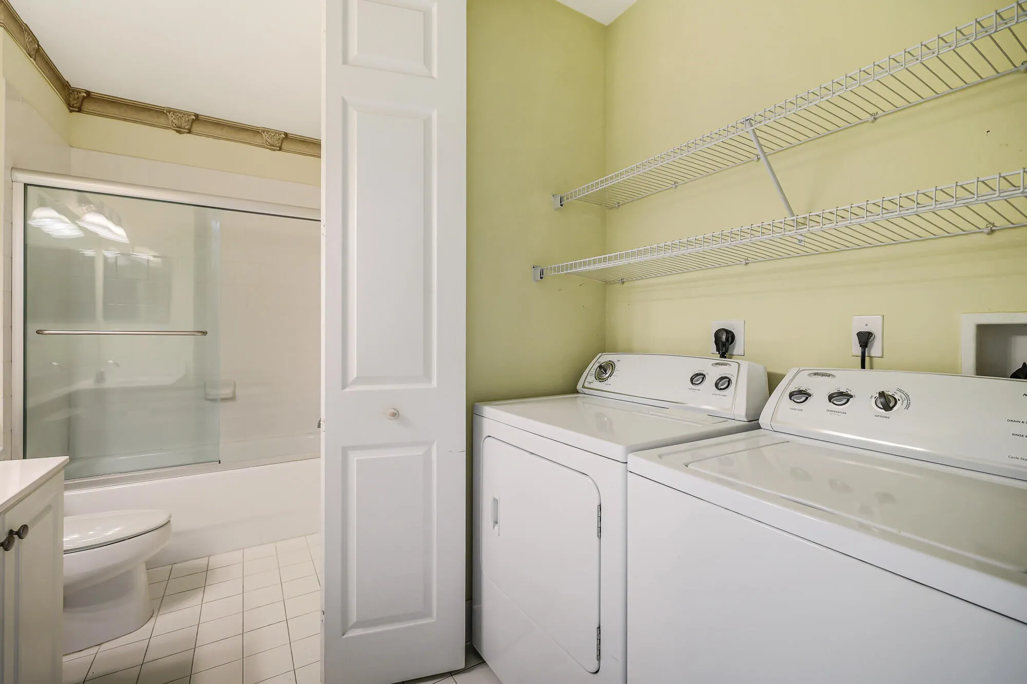 Full size washer and dryer
