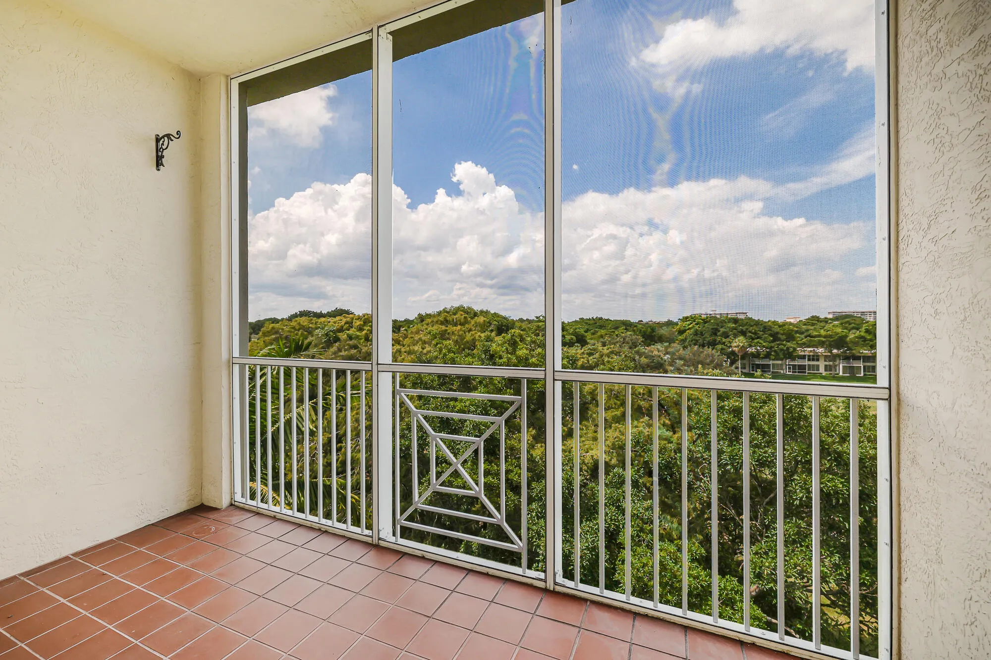 View from your private balcony