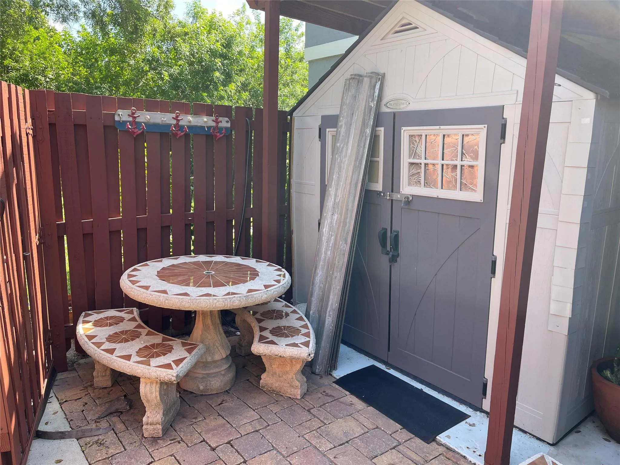 Courtyard Storage Shed