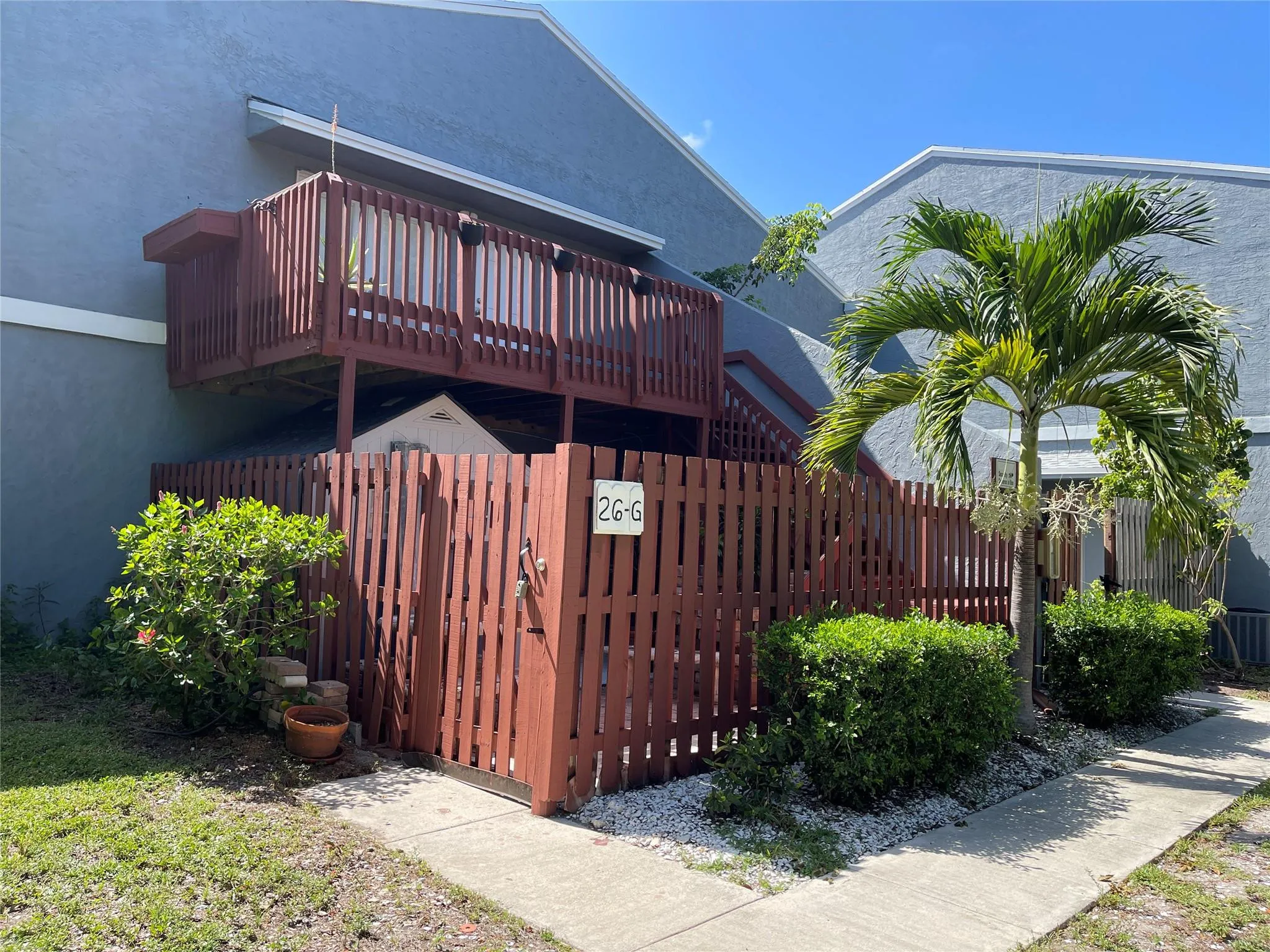 Front of Condo