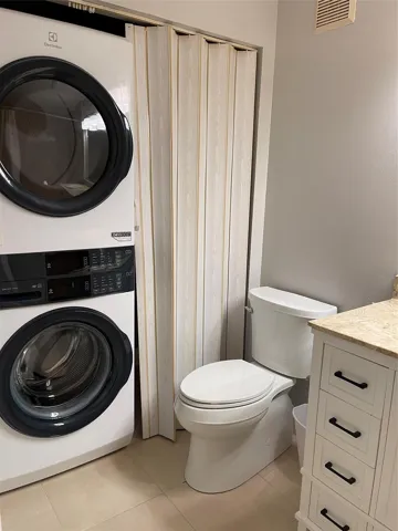 Washer and Drier Bathroom