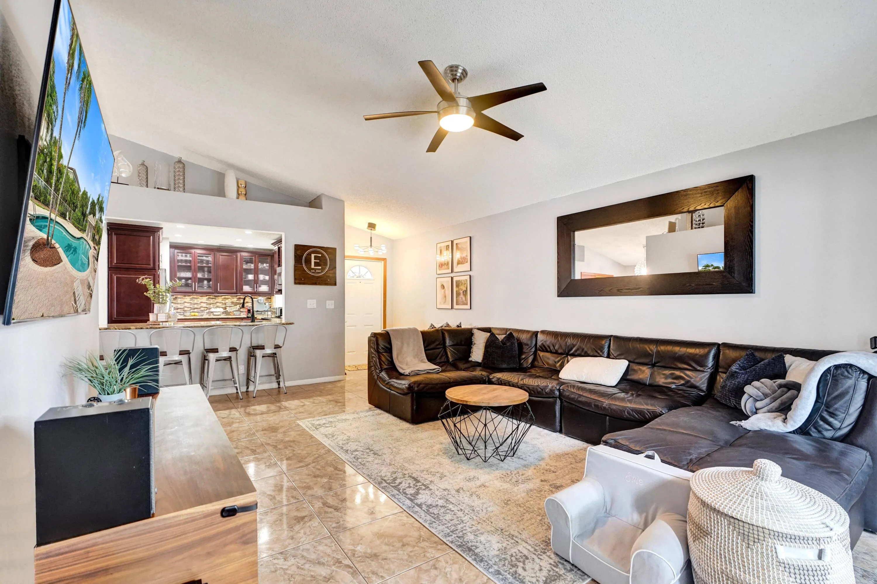 Living room area