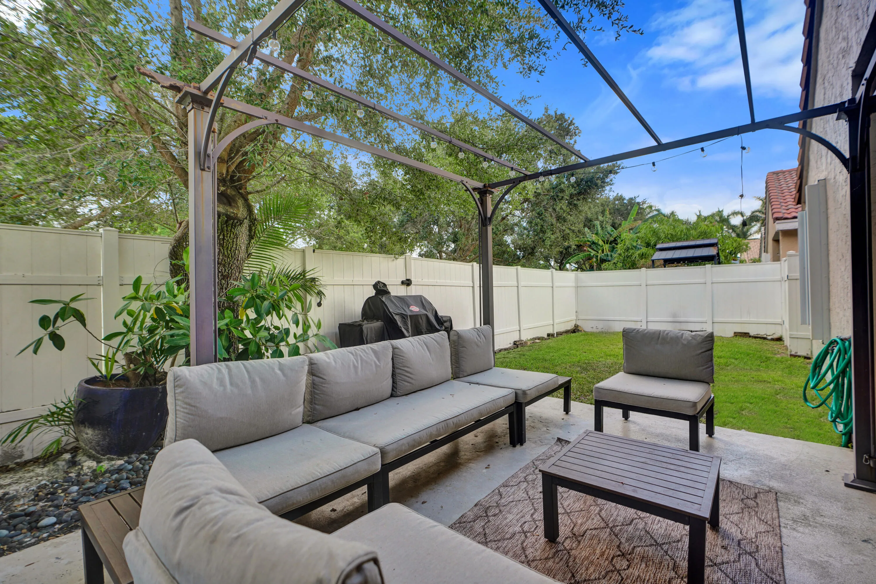 Back patio