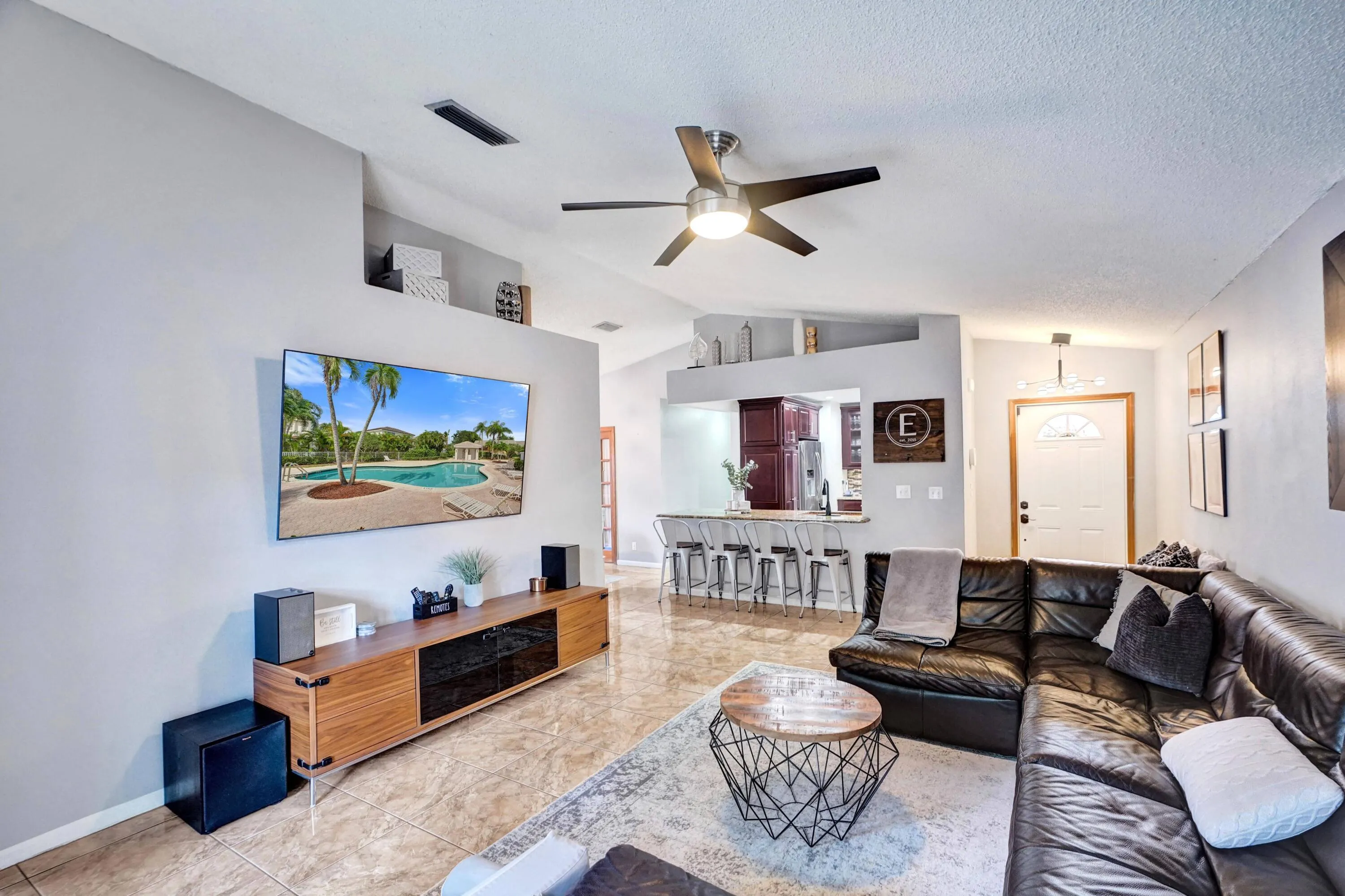 Living room area