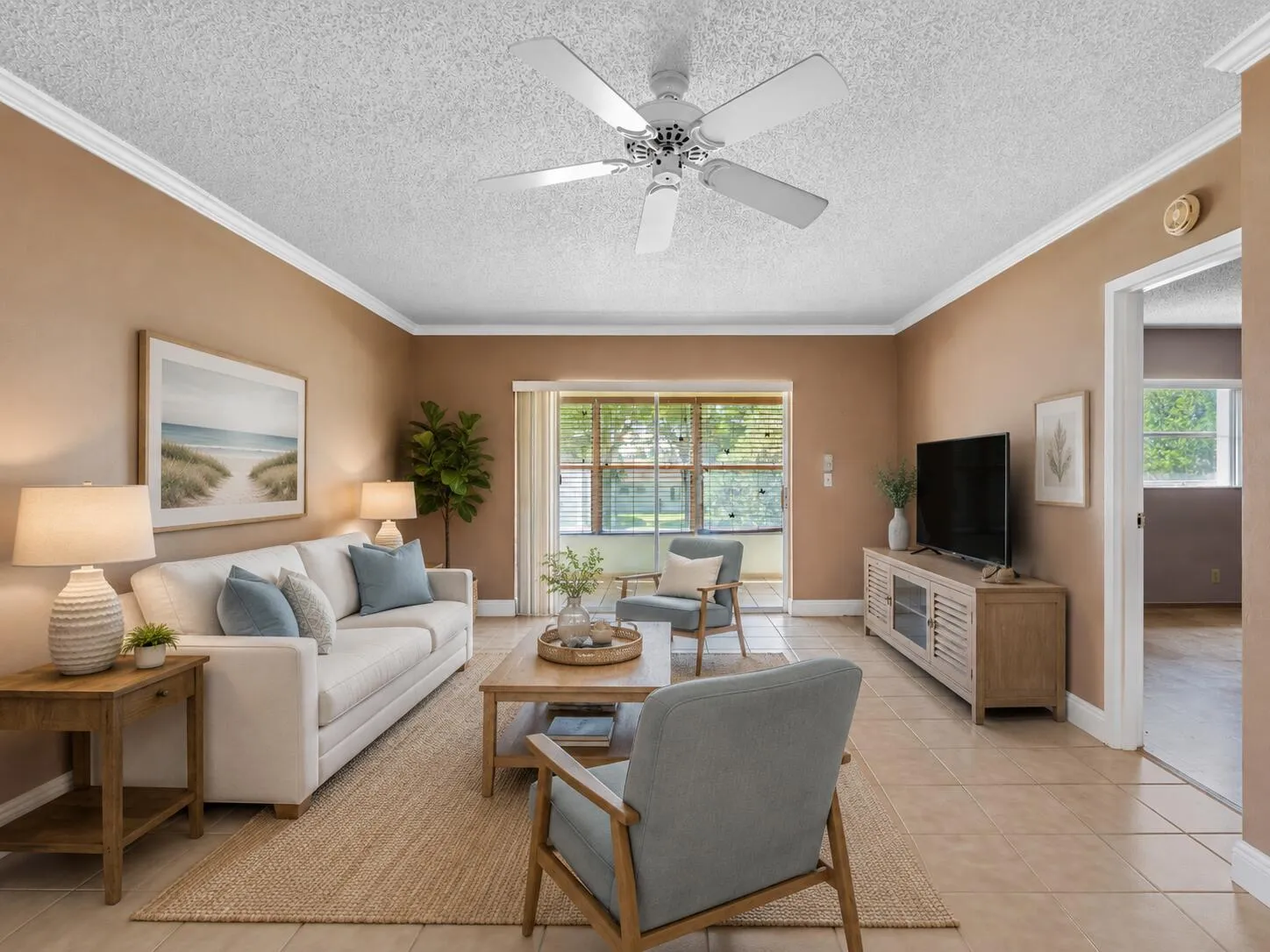 Staged Living Room