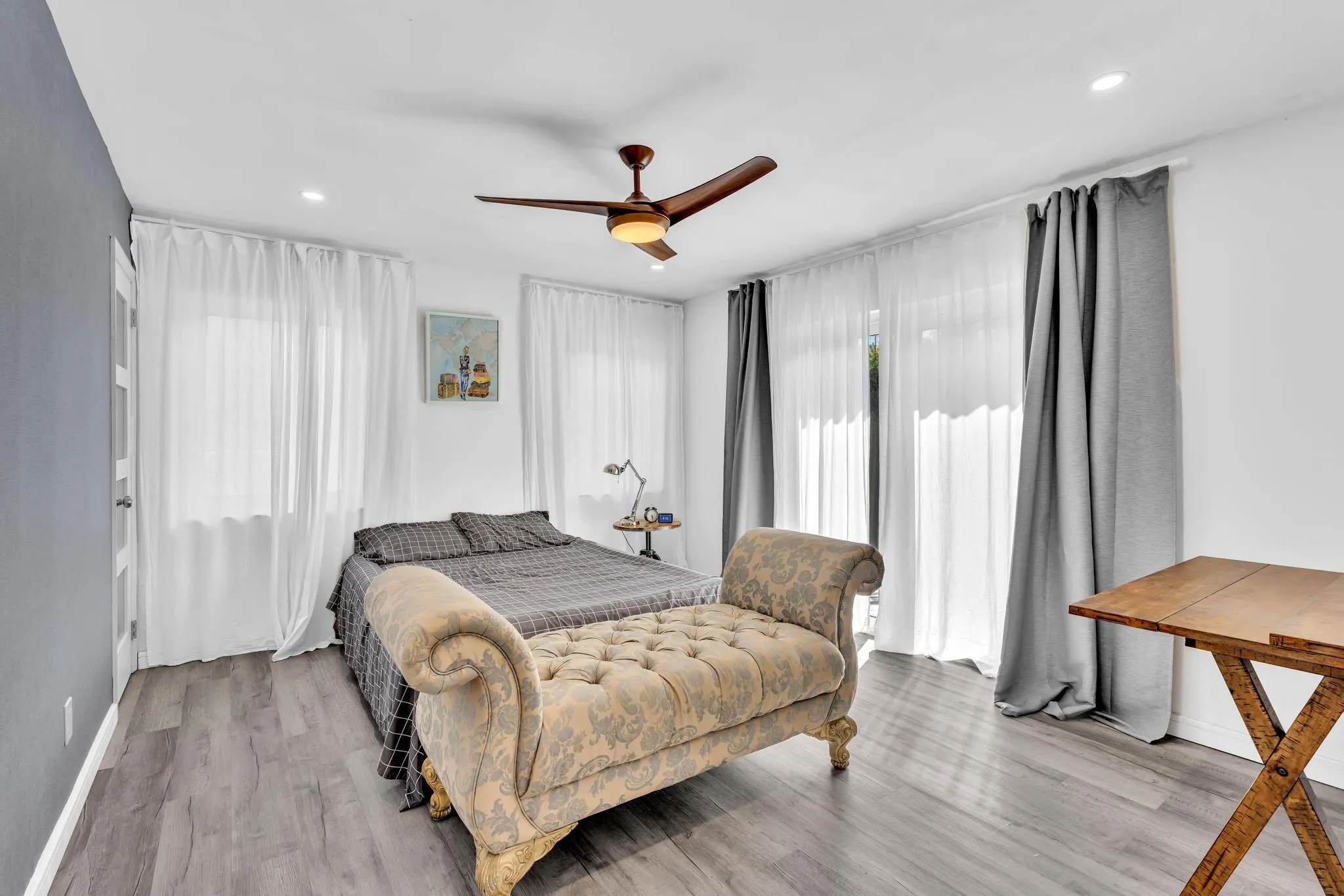 Third Bedroom with bathroom attached.