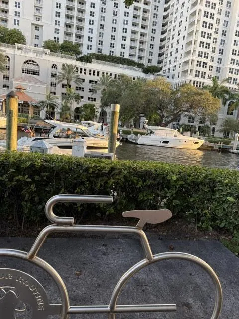 Boating along the riverfront.