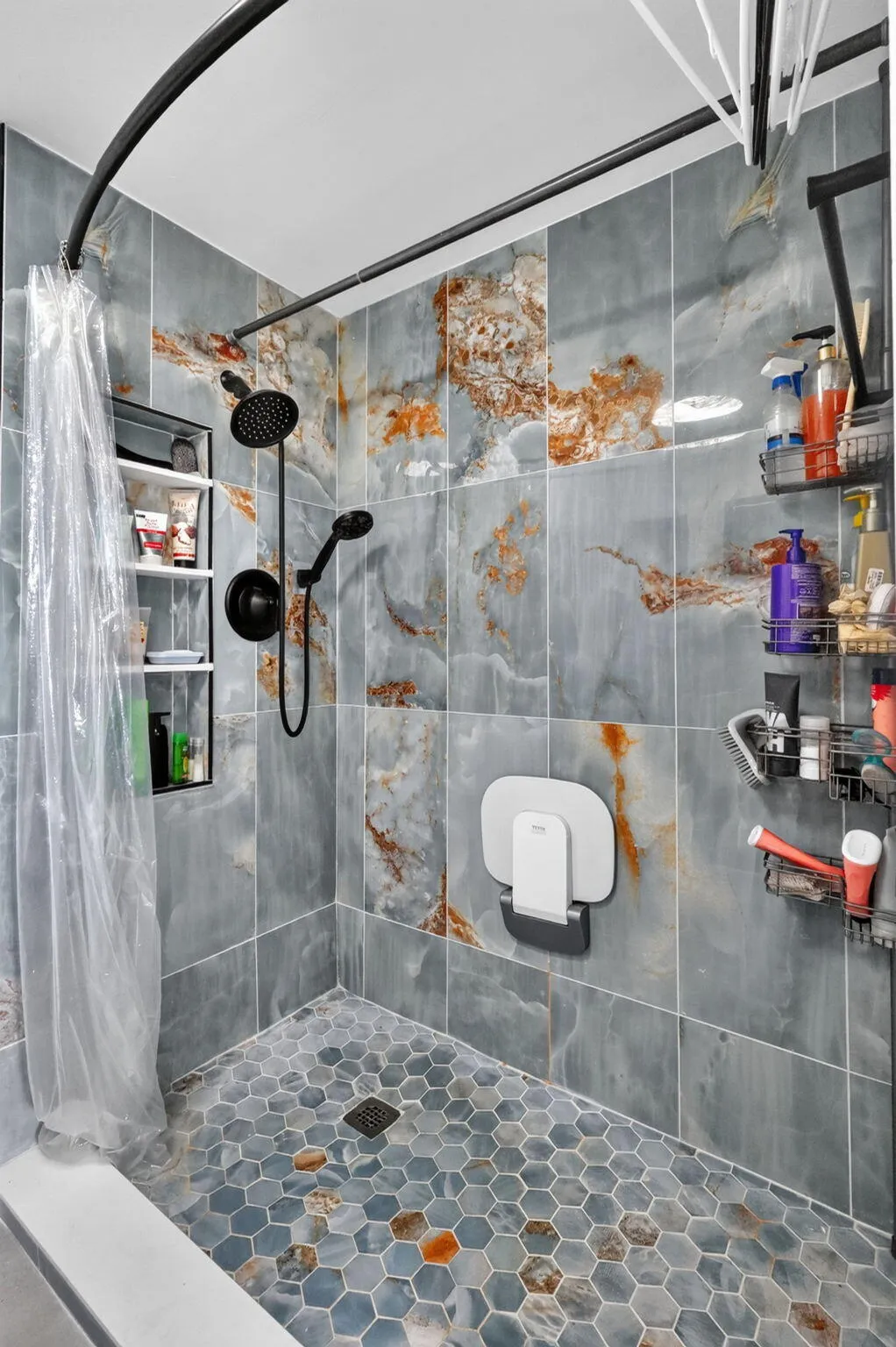 Master bathroom- Walk in shower