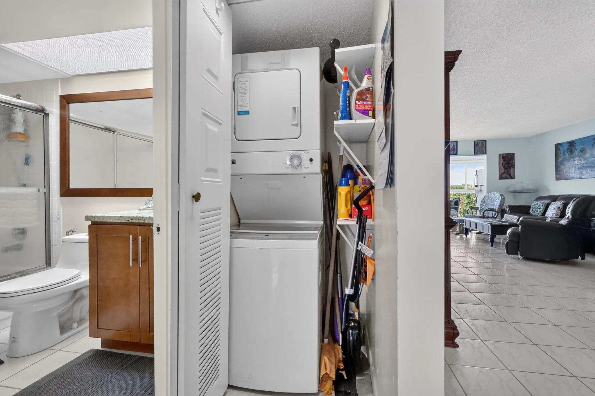 Washer and dryer