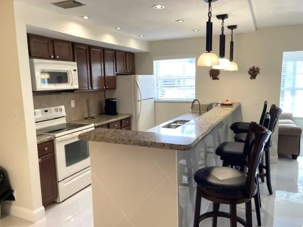 Open concept kitchen