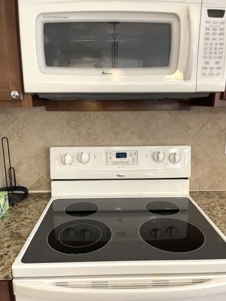 Stove and microwave