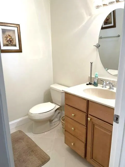 Guest half bathroom