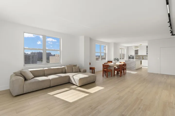 wide angle living room