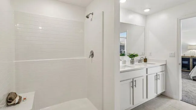 Model home - actual features may vary.