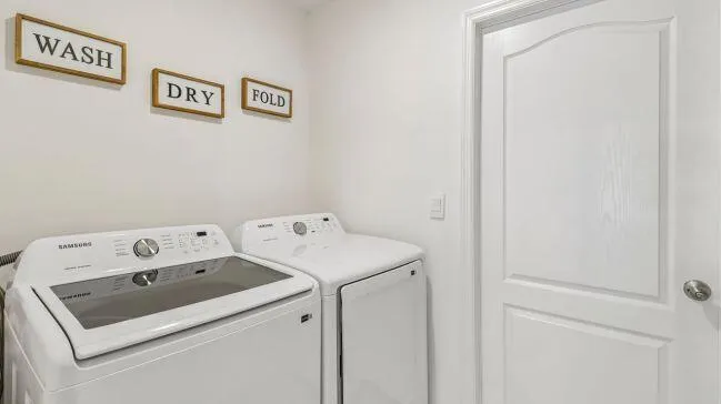 Model home - actual features may vary.