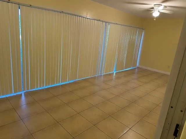 glassed back patio