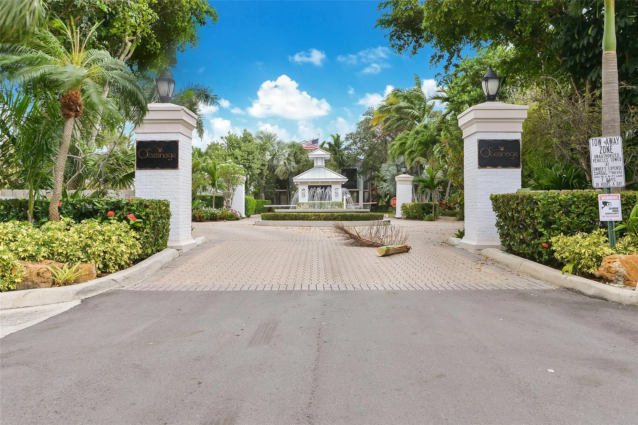 Gated front entry