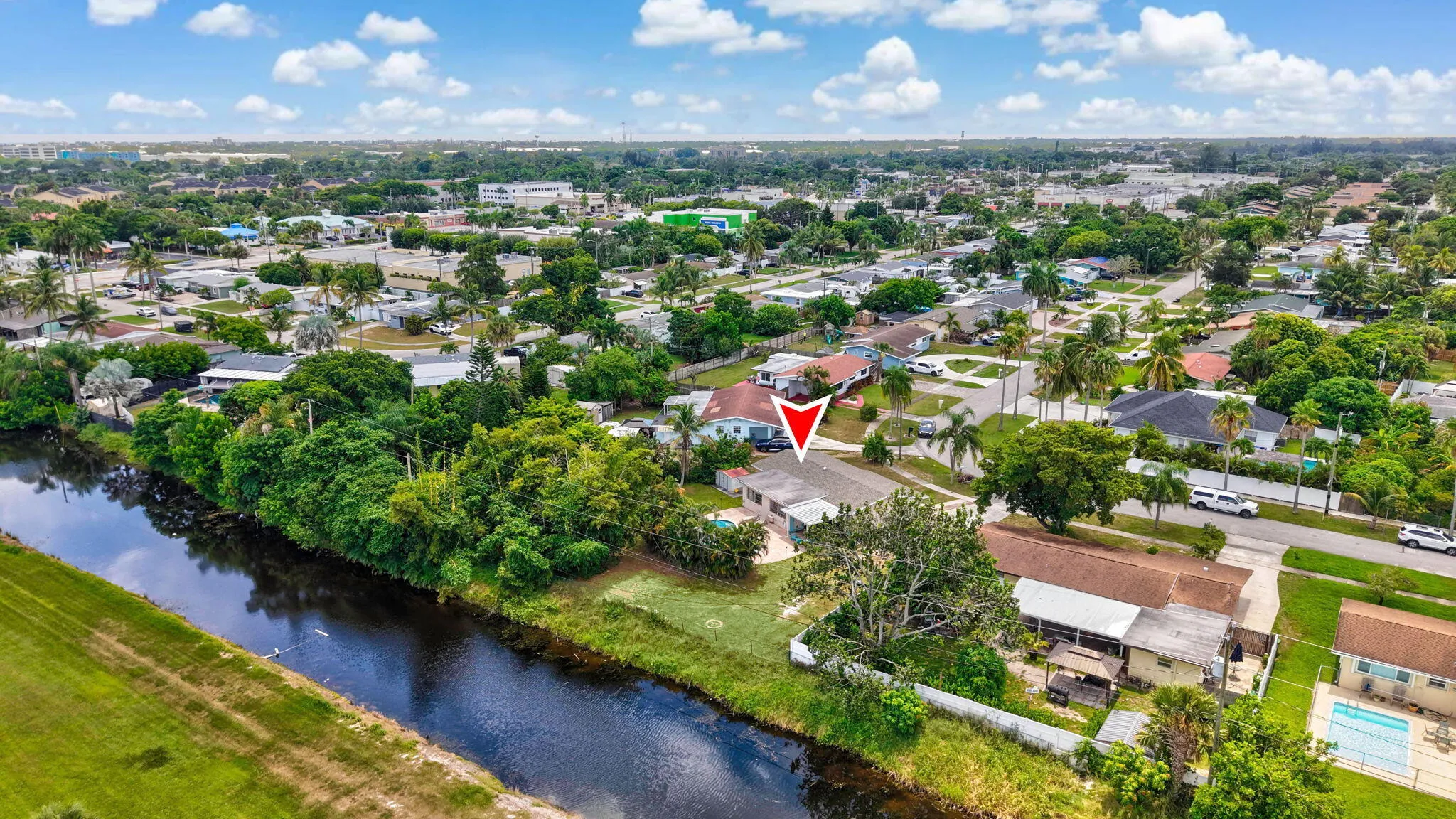 Oversized lot just shy of a half an acre on the water