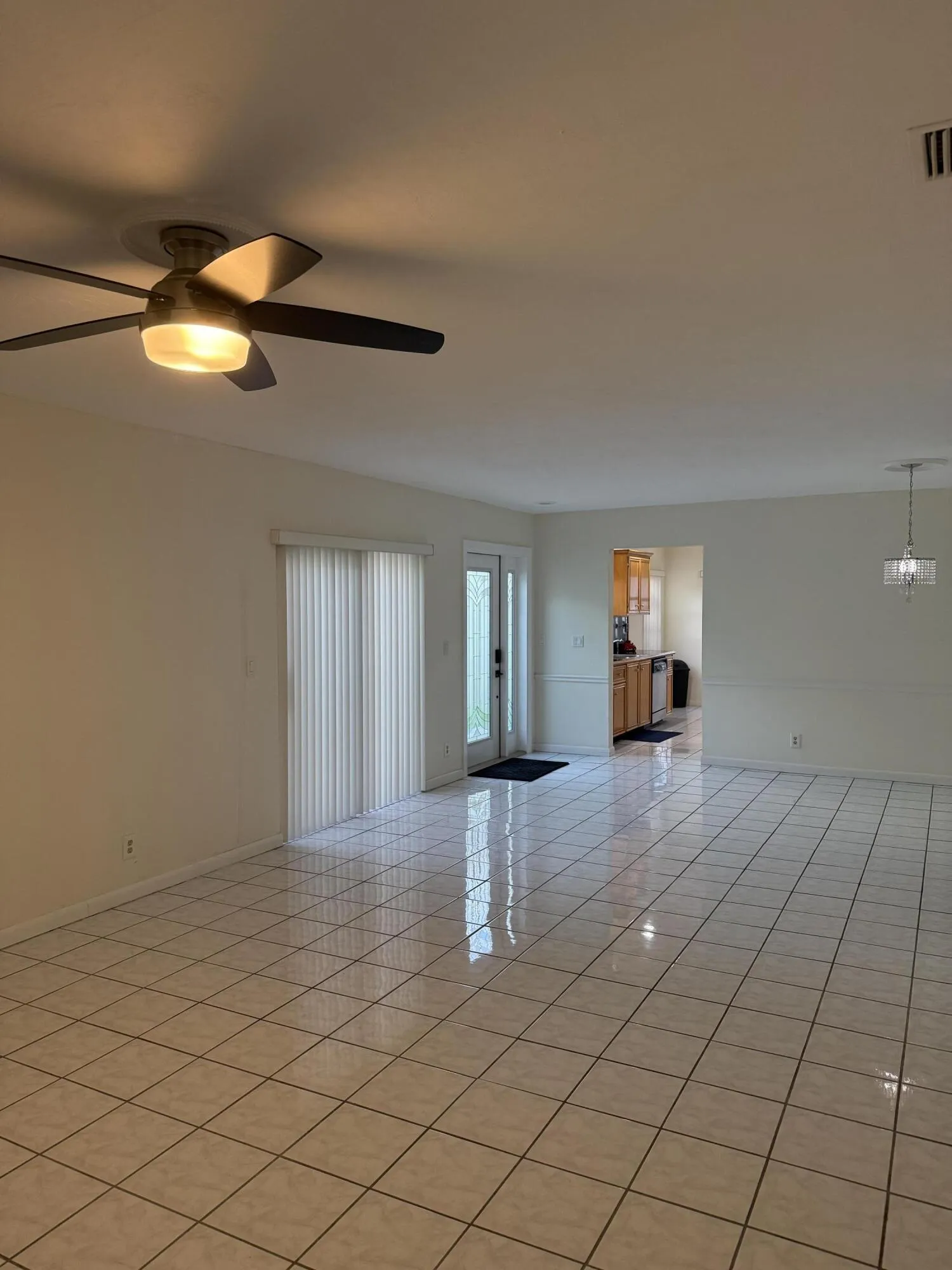 Roomy layout