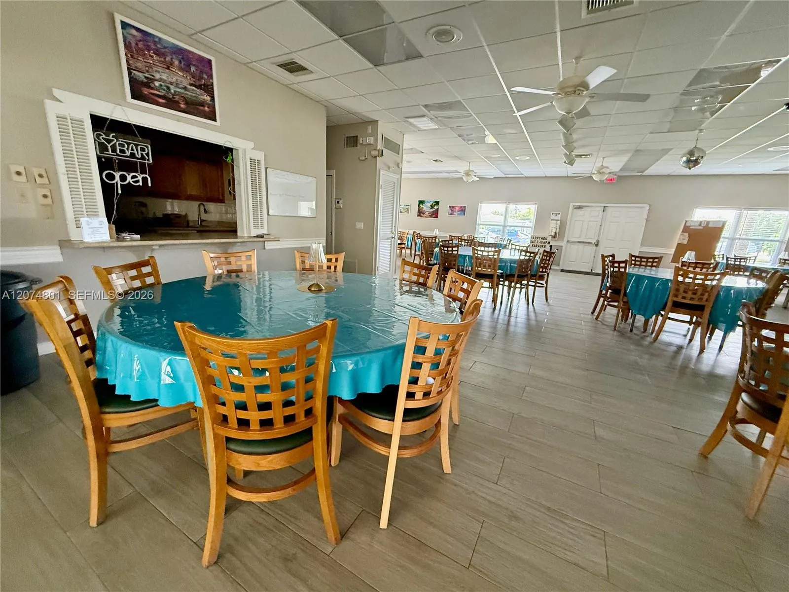 Clubhouse with bar and kitchen
