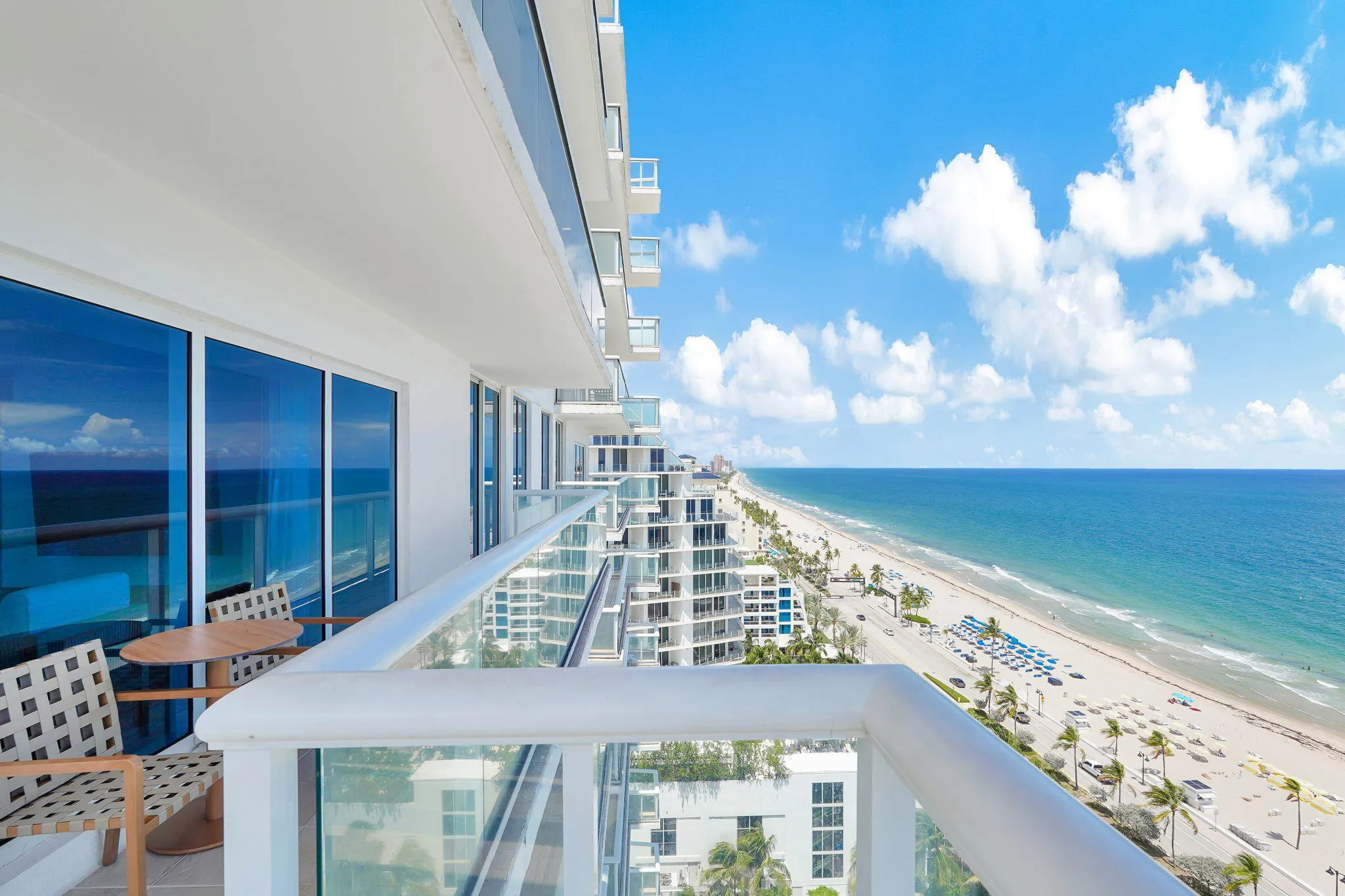 View from the balcony