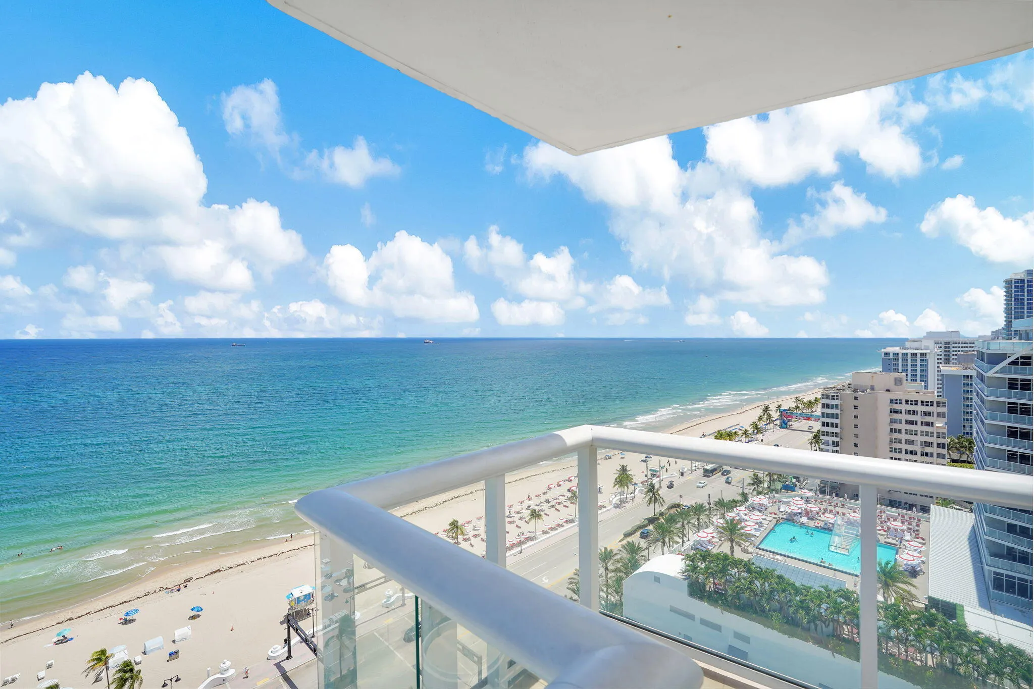 View from the balcony