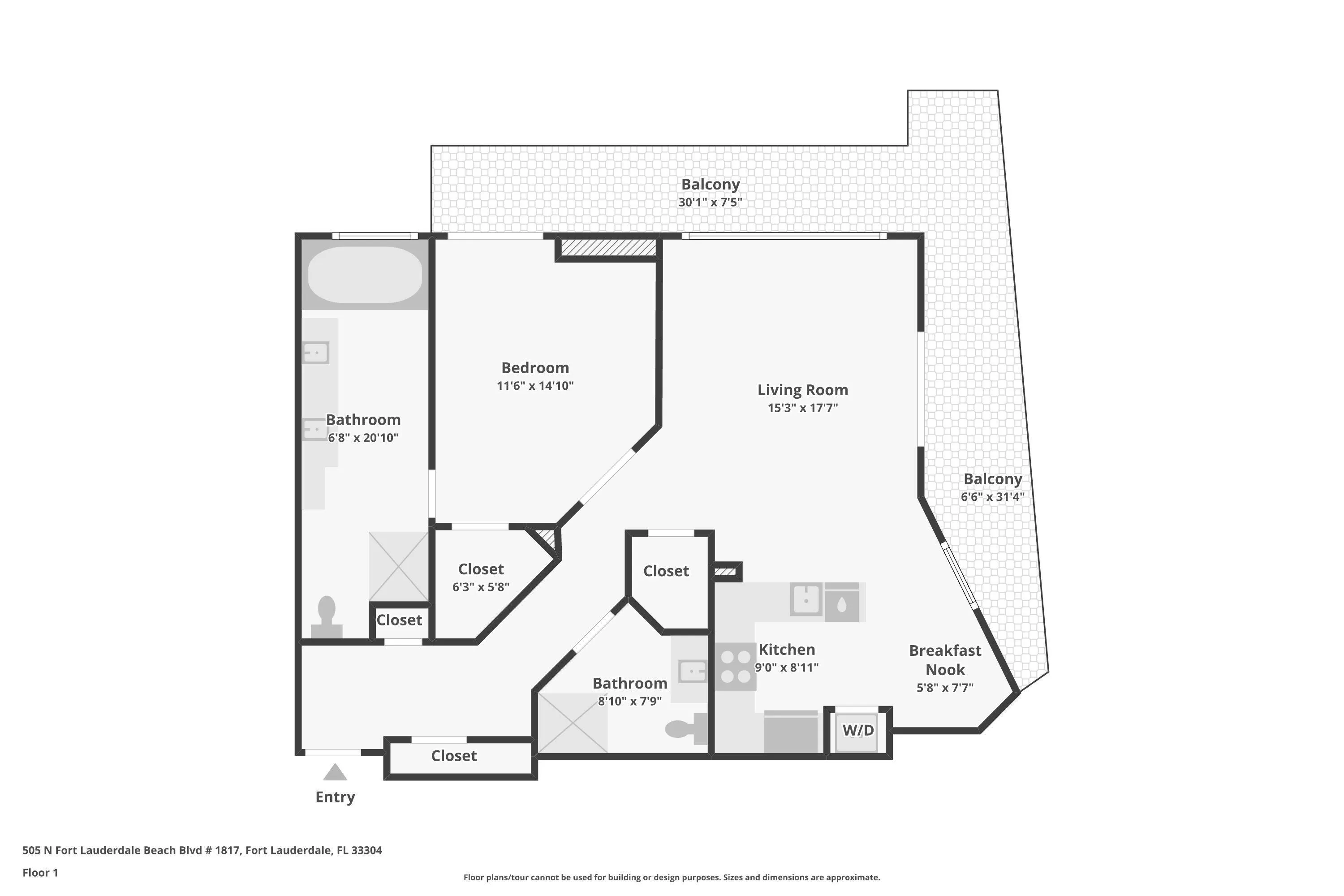 17 line SE Corner Floor Plan