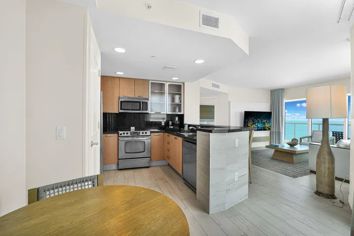 Living, Kitchen and Dining Combo