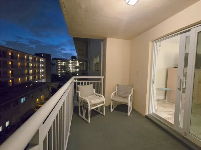 Balcony at Night