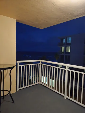 Balcony at Night