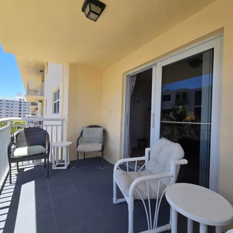 Open South Facing Balcony