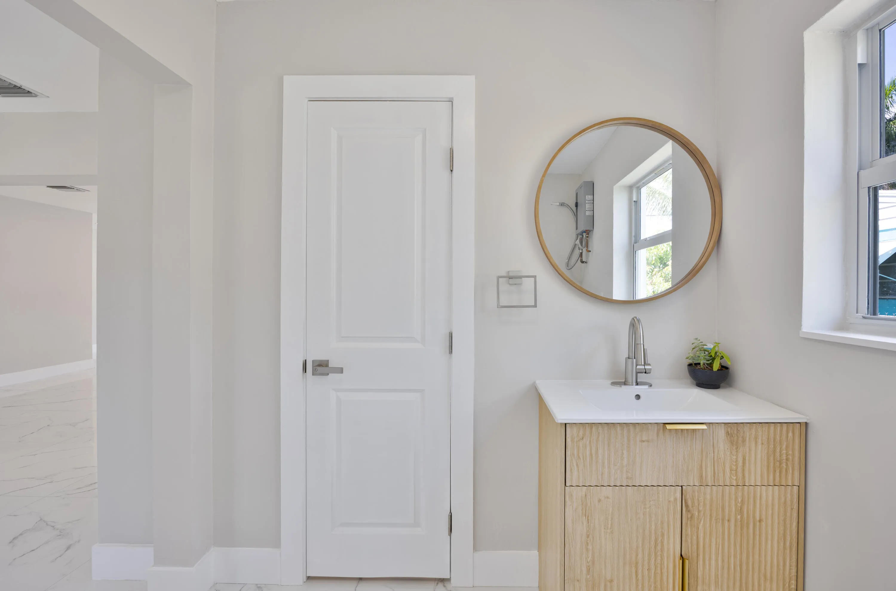 Laundry area