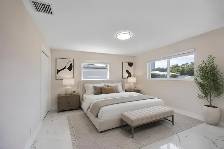 Virtual staging photo