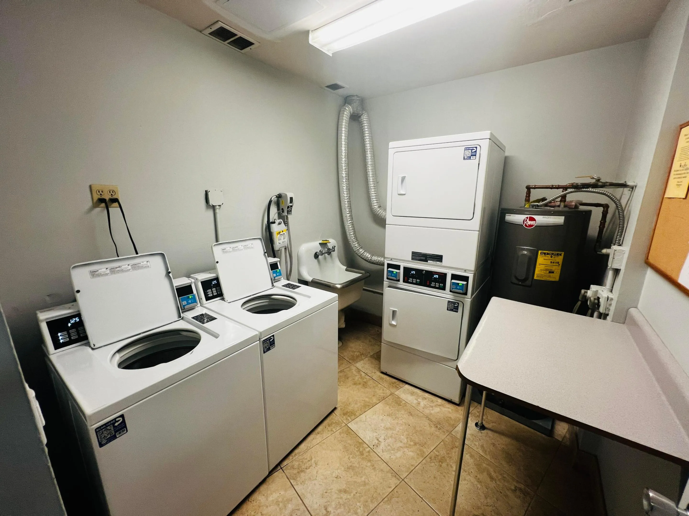 Building Common Laundry Areas each Floor