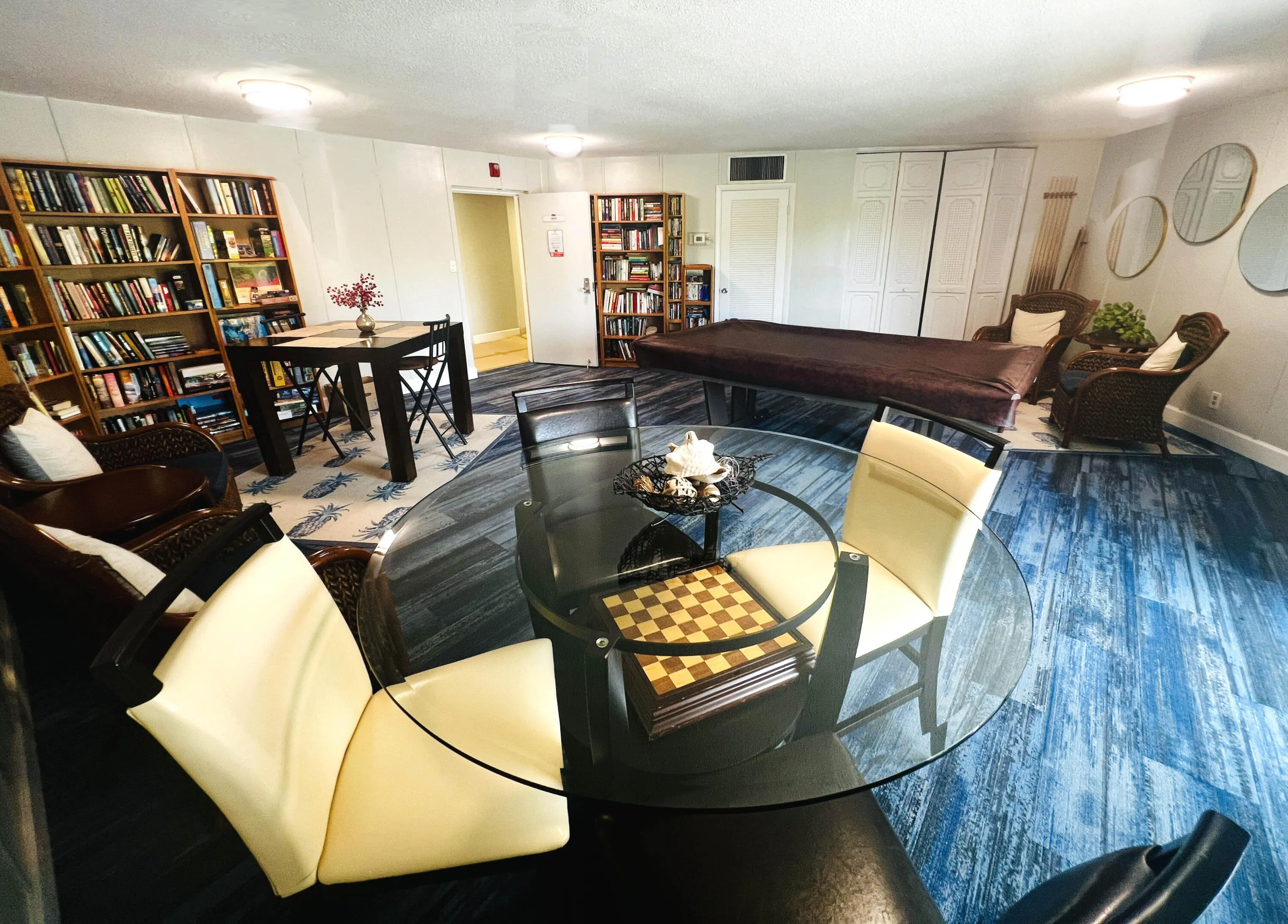 Library with Pool Table located on 3rd Floor