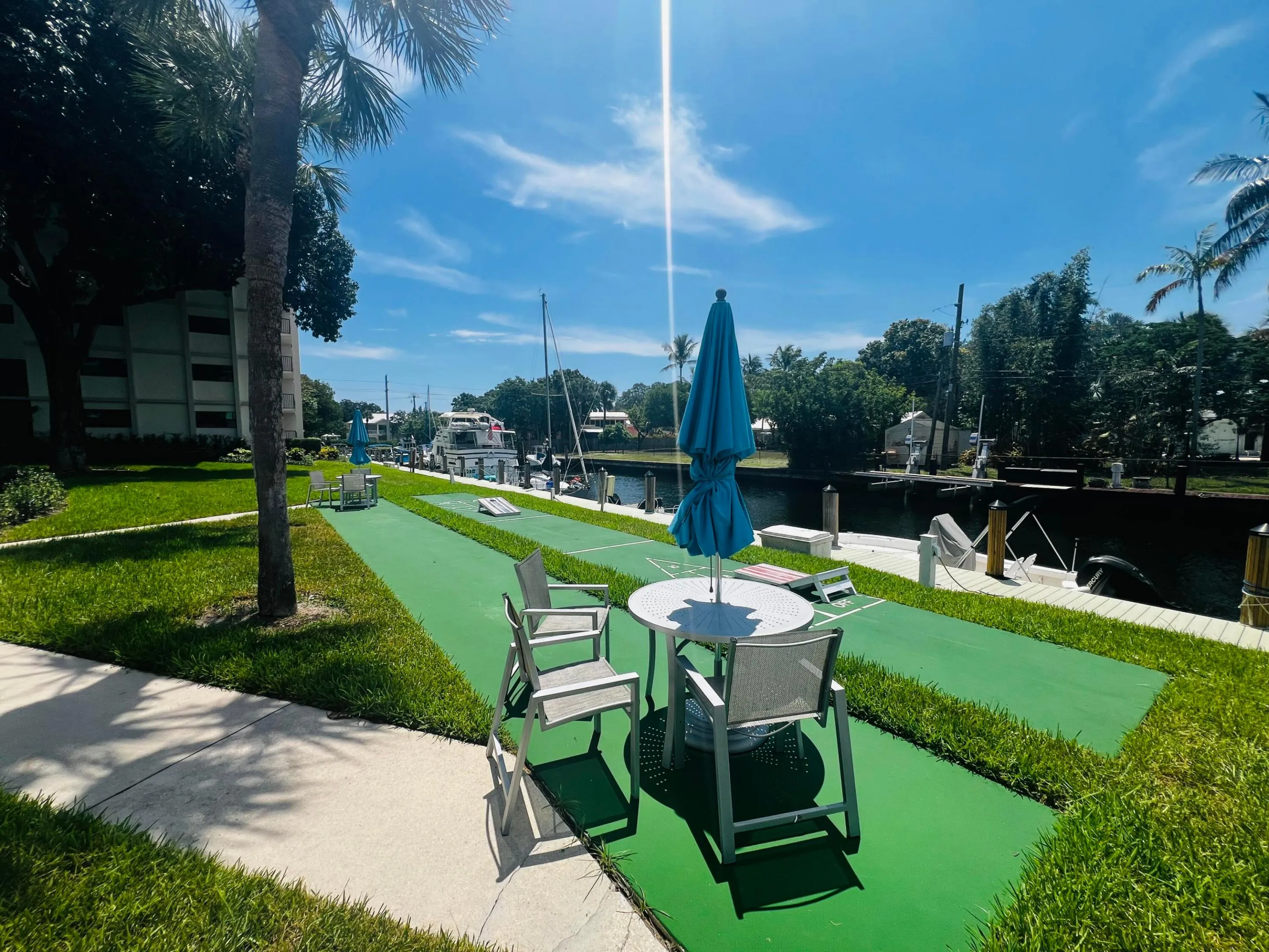 Shuffleboard Area