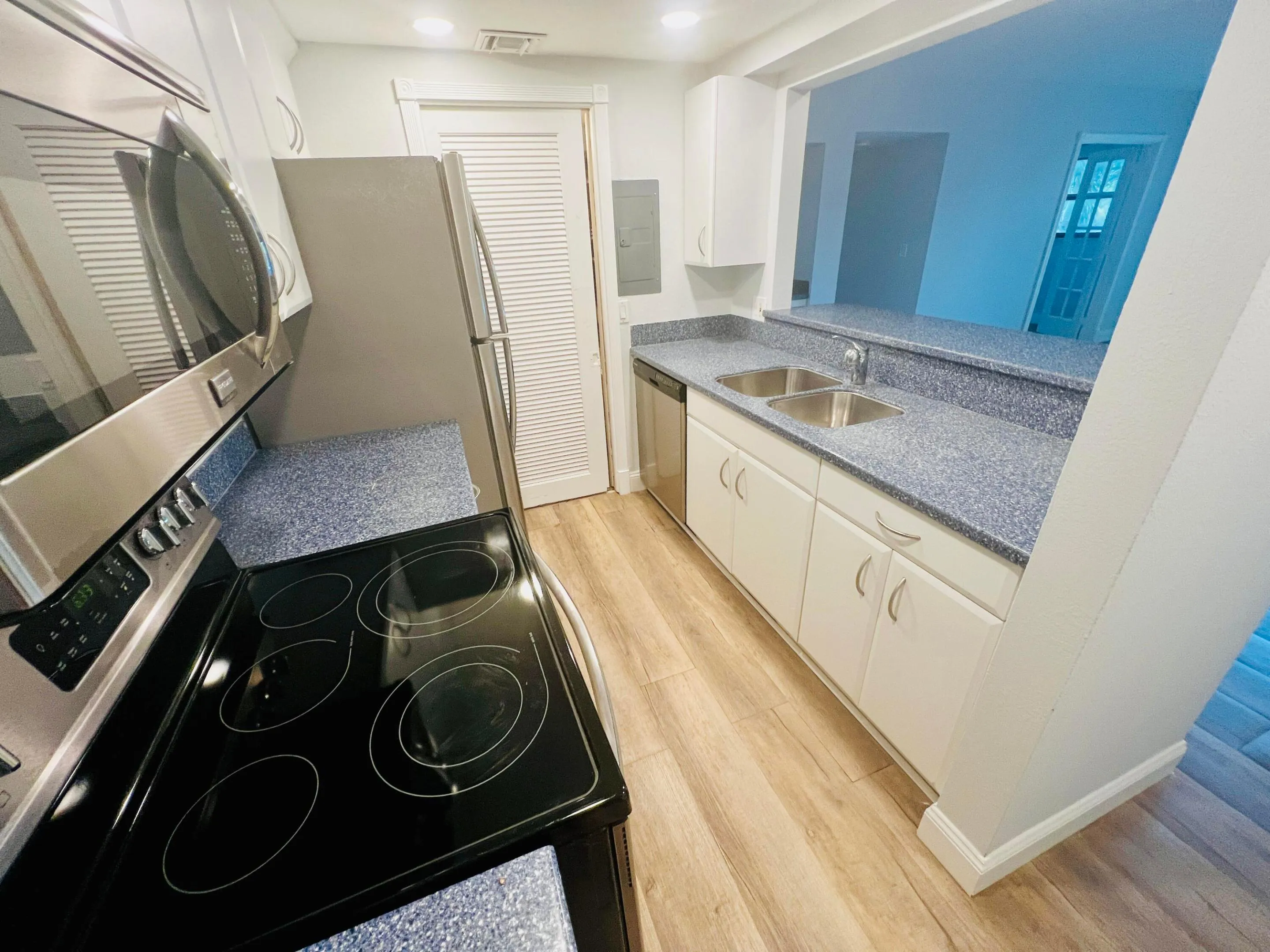 Kitchen with Stainless Appliances