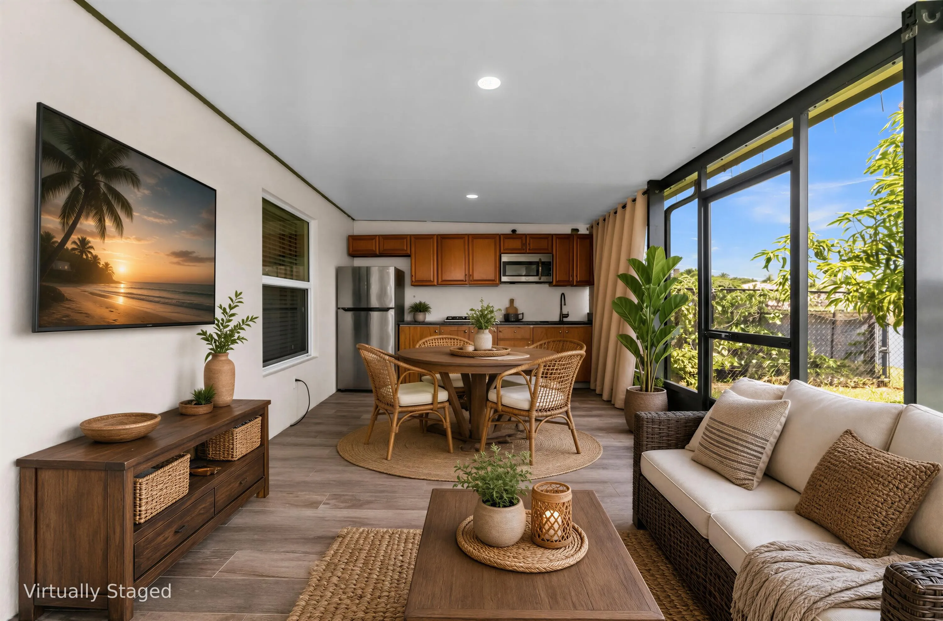 patio/kitchen