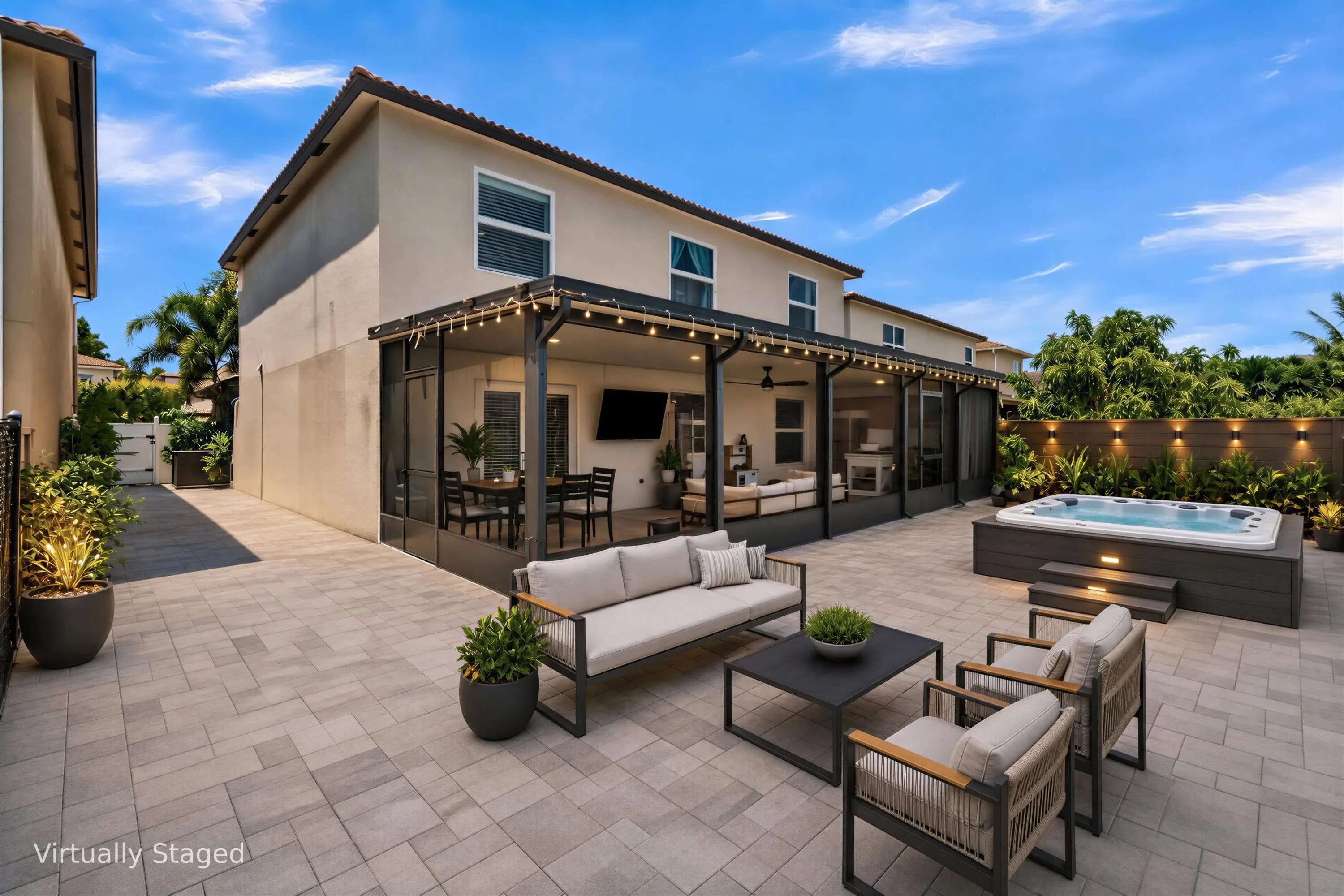 Patio design must check with contractors and HOA if possible