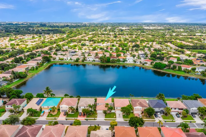 Lakeside property.