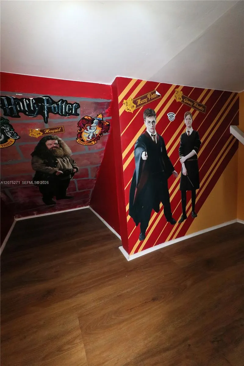 Under the stairs space