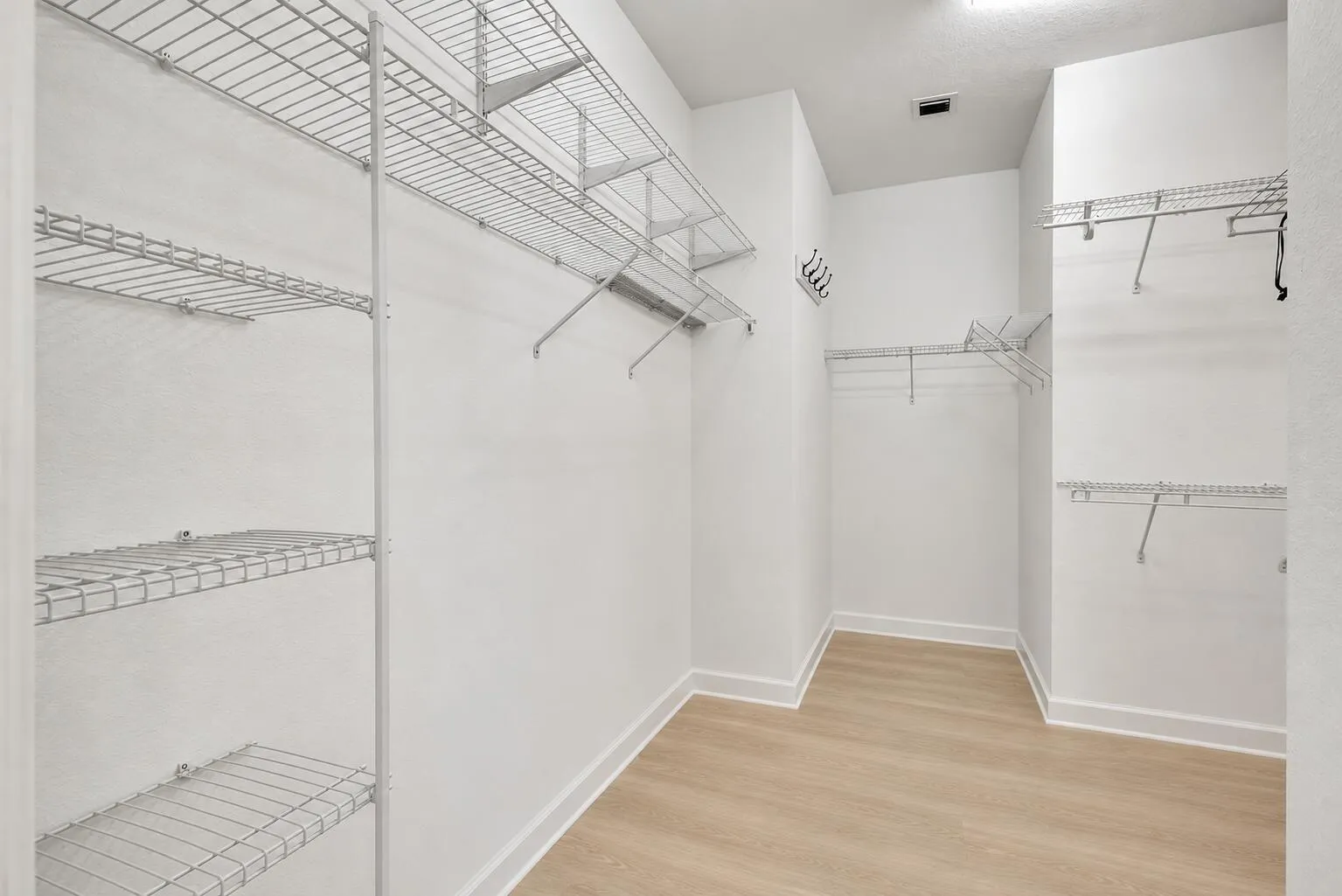 primary bedroom closet