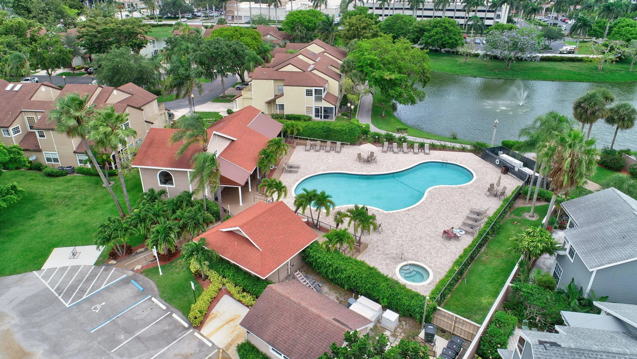 Clubhouse and Pool Area